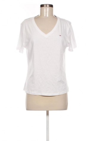 Damski T-shirt Tommy Jeans, Rozmiar L, Kolor Biały, Cena 111,99 zł