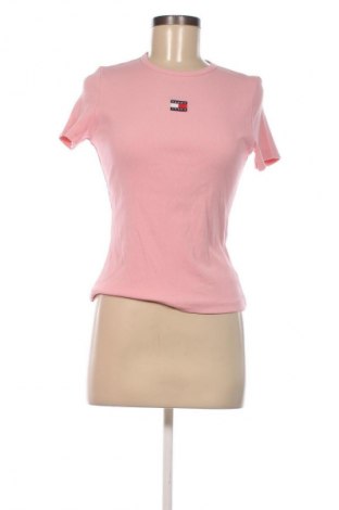 Damen T-Shirt Tommy Jeans, Größe L, Farbe Rosa, Preis € 47,99