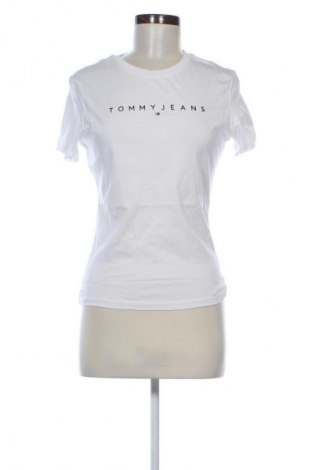 Дамска тениска Tommy Jeans, Размер L, Цвят Бял, Цена 59,99 лв.