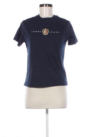 Damski T-shirt Tommy Jeans, Rozmiar S, Kolor Niebieski, Cena 222,99 zł