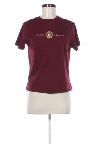 Damen T-Shirt Tommy Jeans, Größe S, Farbe Rot, Preis € 47,99