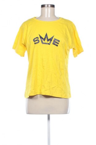 Γυναικείο t-shirt Unbranded, Μέγεθος L, Χρώμα Κίτρινο, Τιμή 17,99 €
