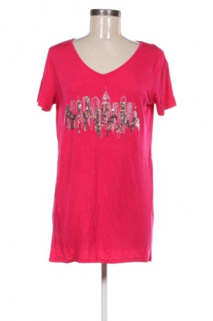 Damski T-shirt Unbranded, Rozmiar L, Kolor Różowy, Cena 39,08 zł
