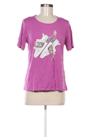 Γυναικείο t-shirt Unbranded, Μέγεθος M, Χρώμα Βιολετί, Τιμή 10,99 €