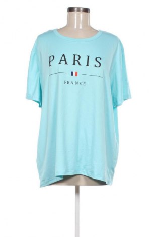 Γυναικείο t-shirt Unbranded, Μέγεθος XXL, Χρώμα Μπλέ, Τιμή 15,14 €
