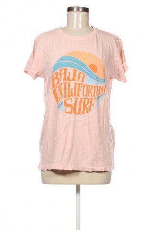 Γυναικείο t-shirt Love Change, Μέγεθος M, Χρώμα Σάπιο μήλο, Τιμή 4,99 €
