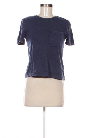 Γυναικείο t-shirt Zara, Μέγεθος S, Χρώμα Μπλέ, Τιμή 7,99 €