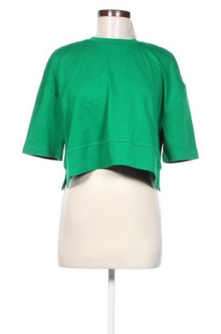 Γυναικείο t-shirt Zara, Μέγεθος S, Χρώμα Πράσινο, Τιμή 7,99 €
