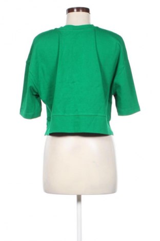Γυναικείο t-shirt Zara, Μέγεθος S, Χρώμα Πράσινο, Τιμή 7,99 €