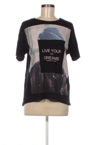 Damski T-shirt Zara, Rozmiar M, Kolor Kolorowy, Cena 27,59 zł