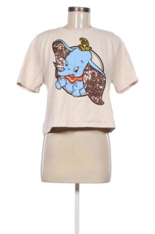 Damen T-Shirt Zara, Größe M, Farbe Beige, Preis € 6,14