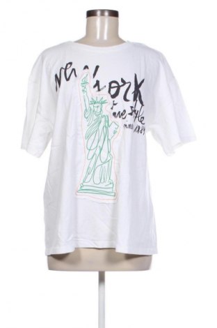 Dámske tričko Zara, Veľkosť L, Farba Biela, Cena  6,95 €