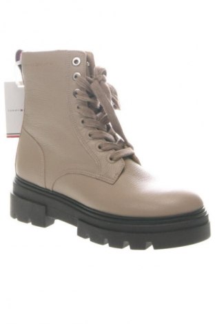 Γυναικεία μποτάκια Tommy Hilfiger, Μέγεθος 37, Χρώμα  Μπέζ, Τιμή 107,99 €