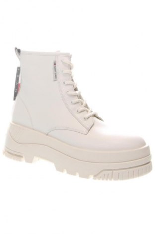 Damenstiefel Tommy Jeans, Größe 38, Farbe Weiß, Preis 209,99 €