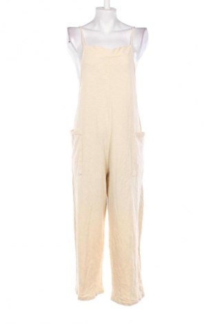 Langer Damen-Overall Pull&Bear, Größe M, Farbe Beige, Preis € 14,99