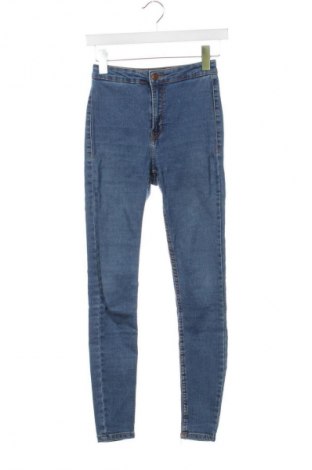 Damskie jeansy Bershka, Rozmiar XS, Kolor Niebieski, Cena 67,00 zł