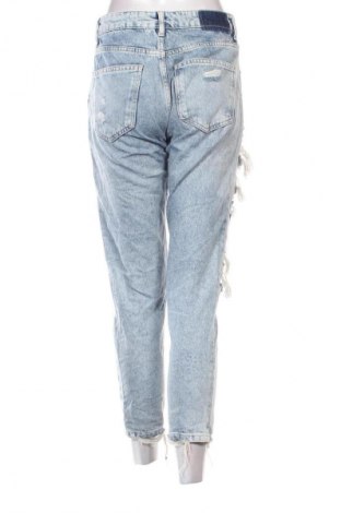 Damskie jeansy Bershka, Rozmiar S, Kolor Niebieski, Cena 38,99 zł