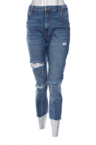 Dámské džíny  Bershka, Velikost XL, Barva Modrá, Cena  229,00 Kč