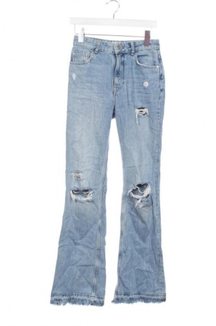 Dámské džíny  Bershka, Velikost XS, Barva Modrá, Cena  469,00 Kč