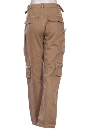 Damskie jeansy Bershka, Rozmiar S, Kolor Brązowy, Cena 95,99 zł