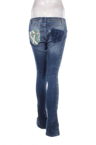 Damskie jeansy Desigual, Rozmiar M, Kolor Niebieski, Cena 172,41 zł