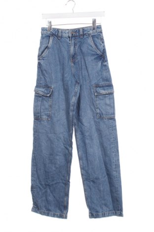Damskie jeansy H&M Divided, Rozmiar XS, Kolor Niebieski, Cena 95,99 zł