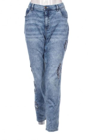 Dámske džínsy  John Baner, Veľkosť XXL, Farba Modrá, Cena  14,95 €