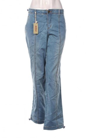 Blugi de femei John Baner, Mărime XL, Culoare Albastru, Preț 156,99 Lei