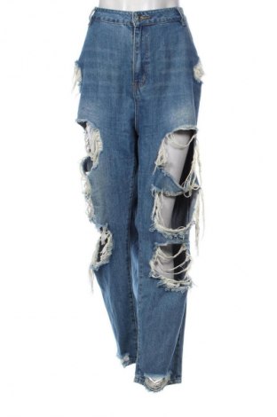 Γυναικείο Τζίν Missguided, Μέγεθος 3XL, Χρώμα Μπλέ, Τιμή 27,70 €
