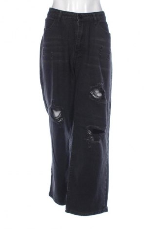 Damskie jeansy SHEIN, Rozmiar XXL, Kolor Czarny, Cena 38,99 zł