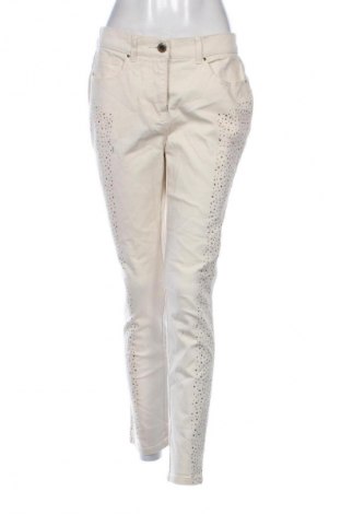 Damskie jeansy Sarah Kern, Rozmiar M, Kolor ecru, Cena 134,99 zł