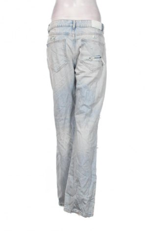 Blugi de femei Stradivarius, Mărime L, Culoare Albastru, Preț 98,99 Lei