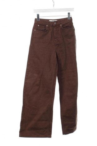 Női farmernadrág Stradivarius, Méret XS, Szín Barna, Ár 5 865 Ft