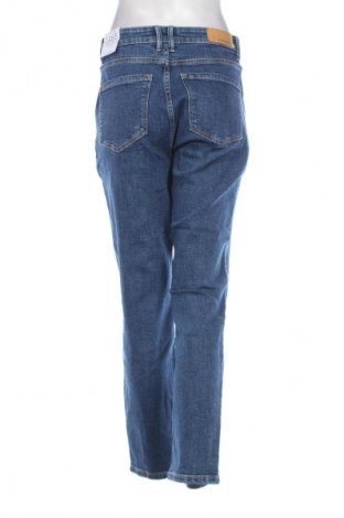 Blugi de femei Stradivarius, Mărime L, Culoare Albastru, Preț 123,47 Lei