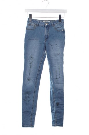 Blugi de femei Terranova, Mărime XXS, Culoare Albastru, Preț 98,99 Lei