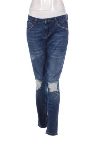 Damskie jeansy Topshop Moto, Rozmiar M, Kolor Niebieski, Cena 94,25 zł