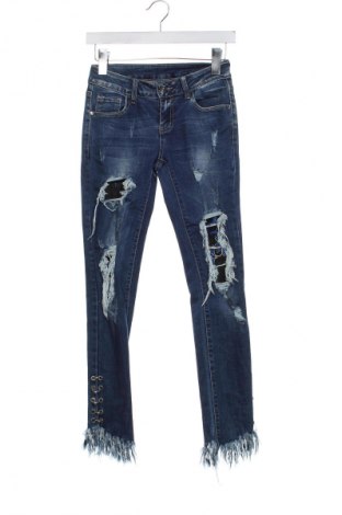Γυναικείο Τζίν Unbranded, Μέγεθος XS, Χρώμα Μπλέ, Τιμή 15,35 €