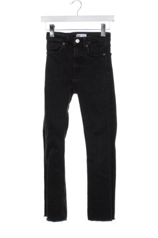Dámske džínsy  Zara, Veľkosť XS, Farba Čierna, Cena  9,95 €