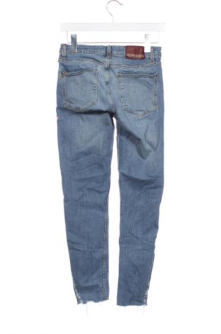 Damskie jeansy Zara, Rozmiar S, Kolor Niebieski, Cena 88,99 zł