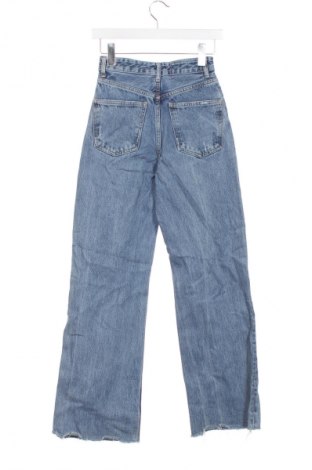 Дамски дънки Zara, Размер XXS, Цвят Син, Цена 27,99 лв.