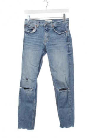 Γυναικείο Τζίν Zara, Μέγεθος XS, Χρώμα Μπλέ, Τιμή 13,81 €
