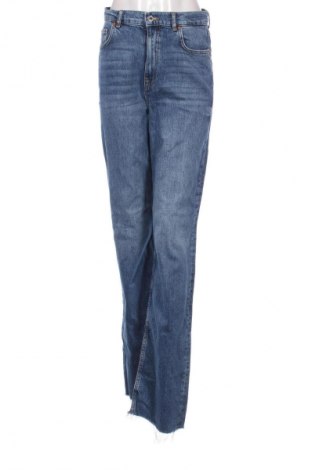 Dámske džínsy  Zara, Veľkosť M, Farba Modrá, Cena  13,80 €
