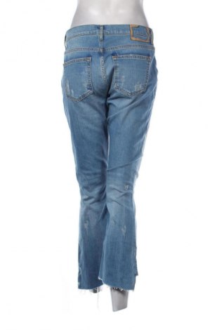 Damskie jeansy Zara, Rozmiar M, Kolor Niebieski, Cena 62,92 zł