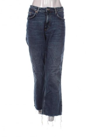 Damskie jeansy Zara, Rozmiar XL, Kolor Niebieski, Cena 88,99 zł