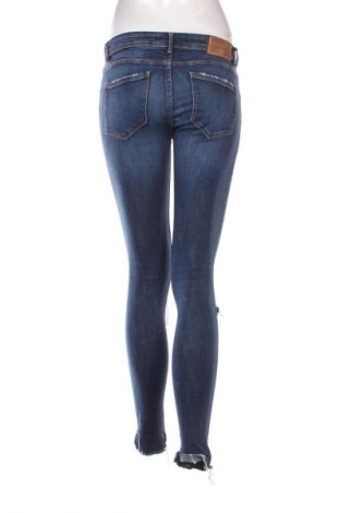 Damskie jeansy Zara Trafaluc, Rozmiar S, Kolor Niebieski, Cena 88,99 zł
