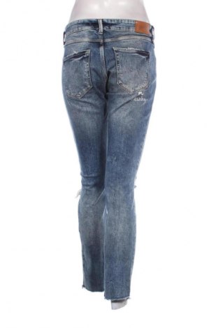 Damskie jeansy Zara Trafaluc, Rozmiar M, Kolor Niebieski, Cena 62,07 zł