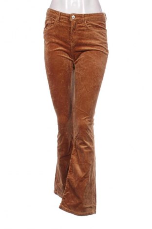 Γυναικείο κοτλέ παντελόνι Zara, Μέγεθος M, Χρώμα Καφέ, Τιμή 14,00 €