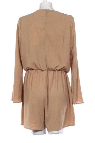 Women's short jumpsuit Glamorous, Μέγεθος L, Χρώμα  Μπέζ, Τιμή 55,20 €