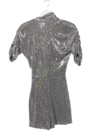 Women's short jumpsuit Zara, Μέγεθος XS, Χρώμα Ασημί, Τιμή 17,30 €