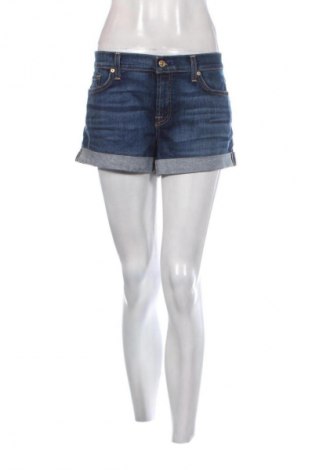 Damskie szorty 7 For All Mankind, Rozmiar XL, Kolor Niebieski, Cena 141,99 zł